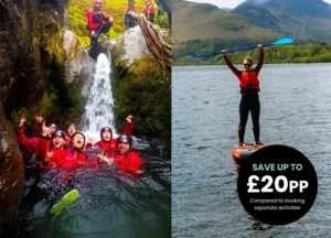 Ghyll Scrambling & Paddle Boarding Keswick