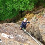 Rock climbing in the Lake District